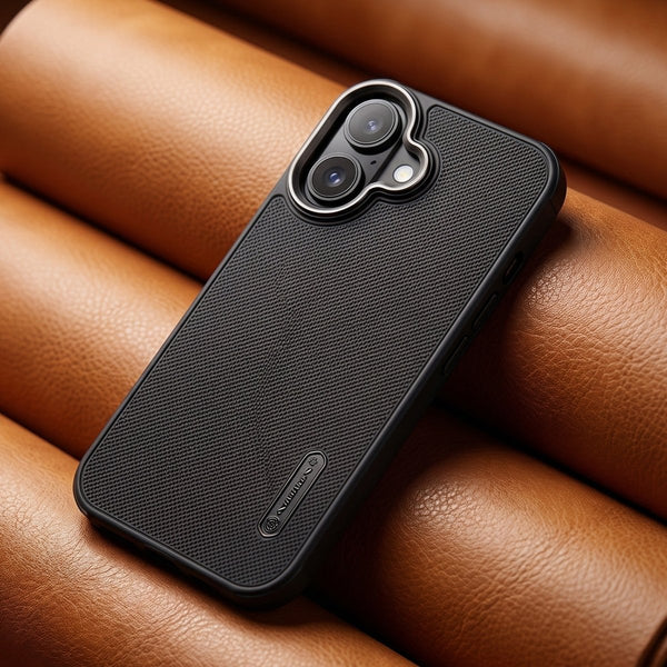 Black Niukin Silicone Case for Apple iphone 17 - The Hatke