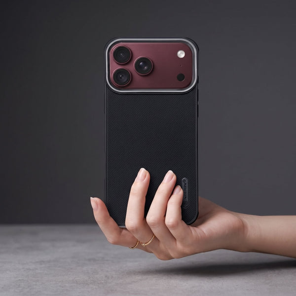 Black Niukin Silicone Case for Apple iphone 18 Pro Max - The Hatke