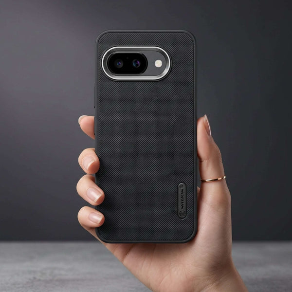 Black Niukin Silicone Case for Google Pixel 10a - The Hatke