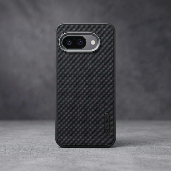 Black Niukin Silicone Case for Google Pixel 9a - The Hatke