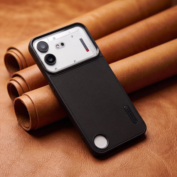 Black Niukin Silicone Case for Nothing Phone 4B - The Hatke