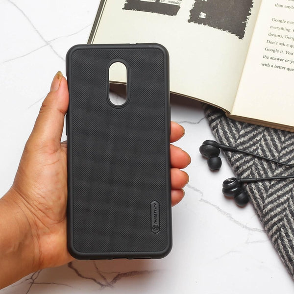 Black Niukin Silicone Case for Oneplus 6T - The Hatke