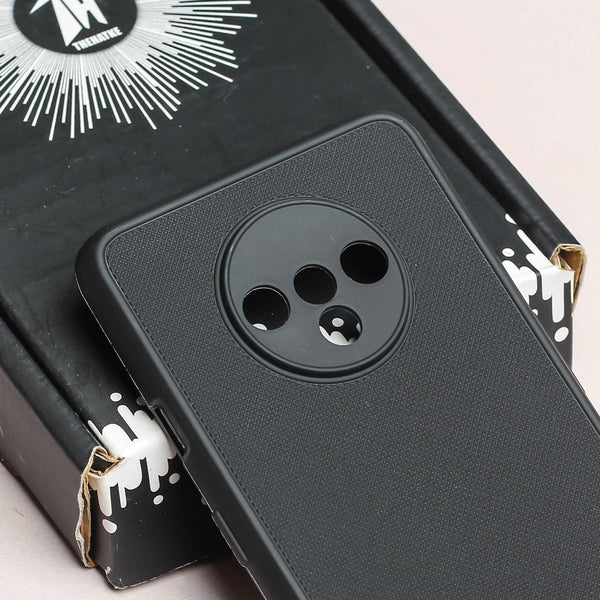 Black Niukin Silicone Case for Oneplus 7t - The Hatke