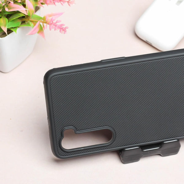 Black Niukin Silicone Case for Oneplus Nord - The Hatke