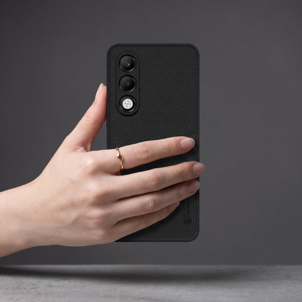 Black Niukin Silicone Case for Oppo K13X - The Hatke