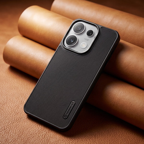 Black Niukin Silicone Case for Oppo Reno 16C - The Hatke