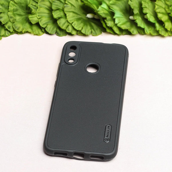 Black Niukin Silicone Case for Redmi Note 7 Pro - The Hatke