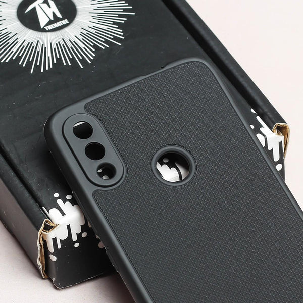 Black Niukin Silicone Case for Redmi Note 7 Pro - The Hatke
