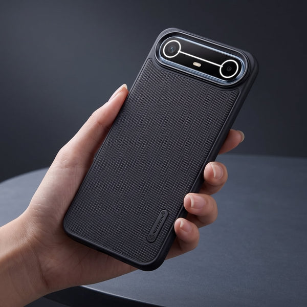 Black Niukin Silicone Case for Tecno Pova Slim - The Hatke