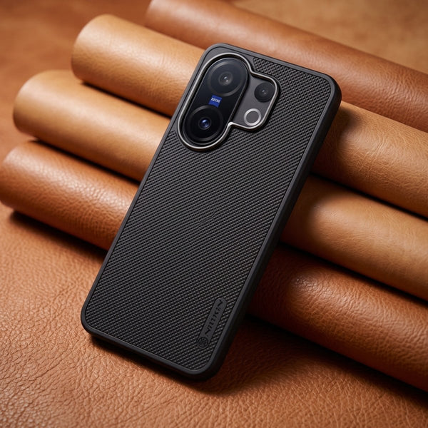 Black Niukin Silicone Case for Vivo X200 Fe - The Hatke