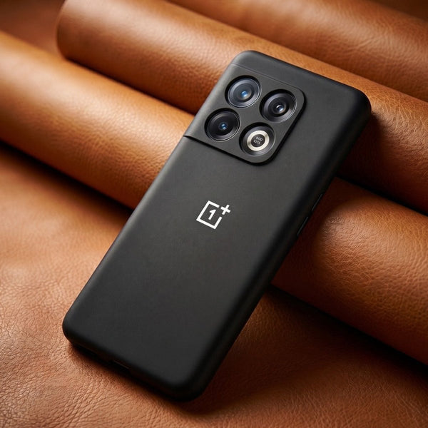 Black Original Camera Original Silicone case for Oneplus 10 Pro - The Hatke