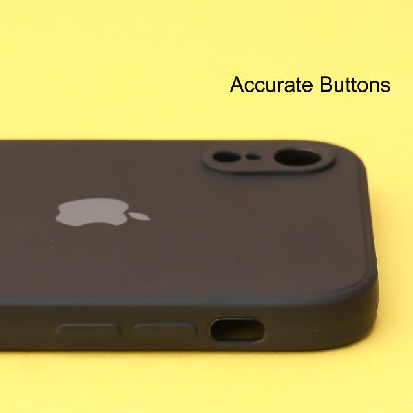 Black Original Camera Safe Silicone Case for Apple Iphone XR - The Hatke