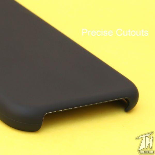 Black Original Silicone case for Apple iphone Xs Max - The Hatke
