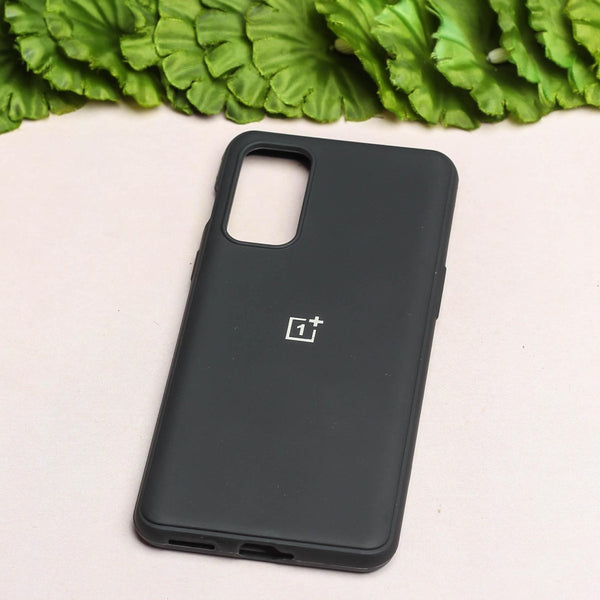 Black Original Silicone case for Oneplus Nord 2 - The Hatke