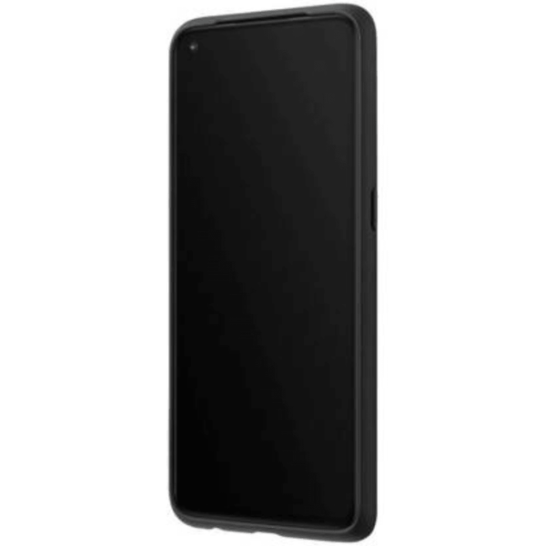 Black Original Silicone Case for Oneplus Nord N10 - The Hatke
