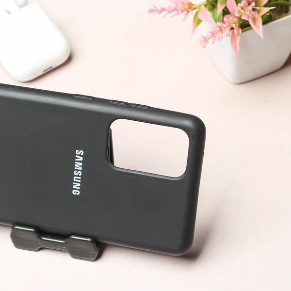 Black Original Silicone case for Samsung Note 20 - The Hatke