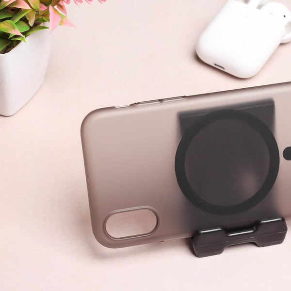 Black Paper Matte Magsafe Case for Apple Iphone Xs Max - The Hatke