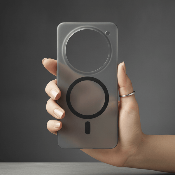 Black Paper Matte Magsafe Case for Nothing Phone 3a Pro - The Hatke