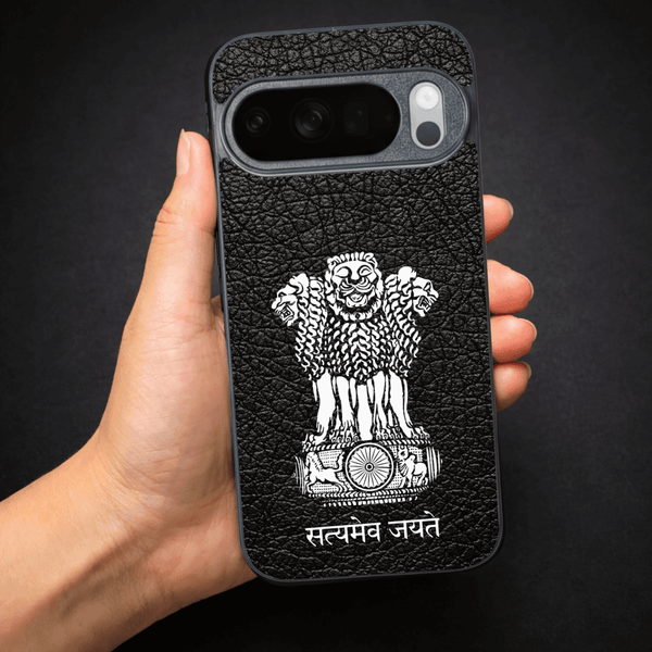 Black Satyamev Jayate MB Case for Google Pixel 10 - The Hatke