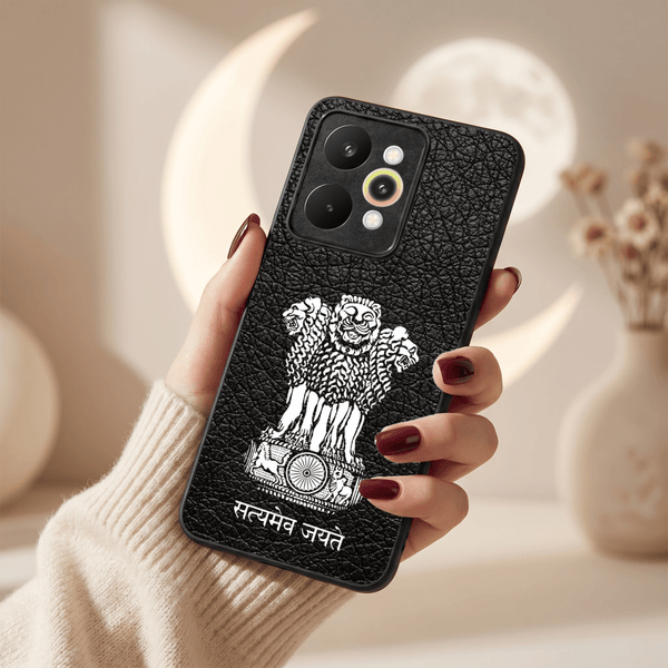 Black Satyamev Jayate MB Case for Realme 15 Pro - The Hatke