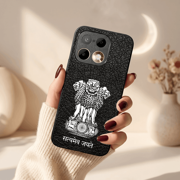 Black Satyamev Jayate MB Case for Realme 16 Pro Plus - The Hatke