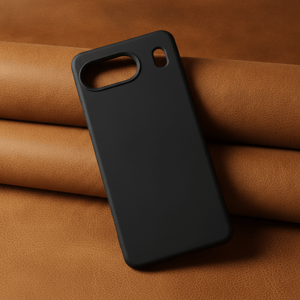 Black Silicone Case for Oneplus Nord 4 - The Hatke