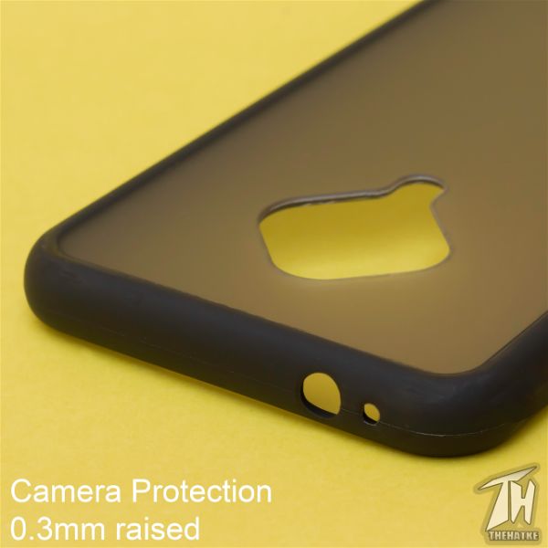 Black Smoke Silicone Safe case for Vivo S1 pro - The Hatke