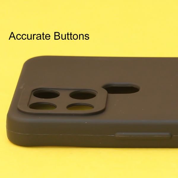Black Spazy Silicone Case for Infinix Smart 6 - The Hatke