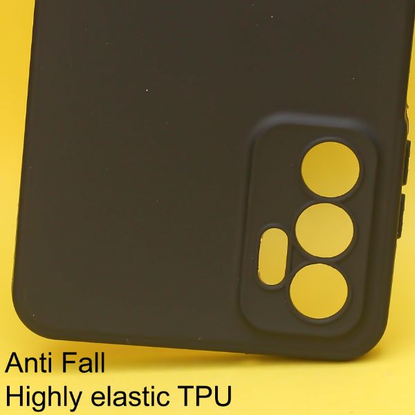 Black Spazy Silicone Case for Samsung F13 - The Hatke