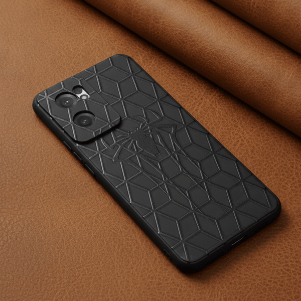 Black Spdy Embossed Silicone case for Oneplus Nord Ce 2 - The Hatke