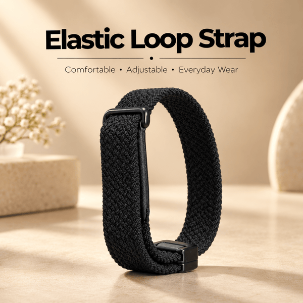 Black Strap For Google Fitbit Air - The Hatke