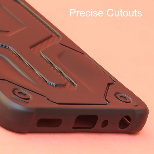 Black UAG rugged Silicone Case for Oneplus Nord CE 3 Lite - The Hatke