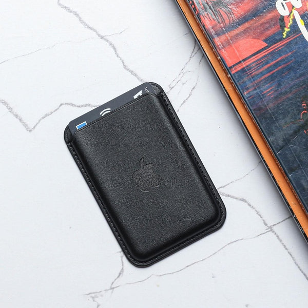 Black Wallet Case for Apple iphone - The Hatke