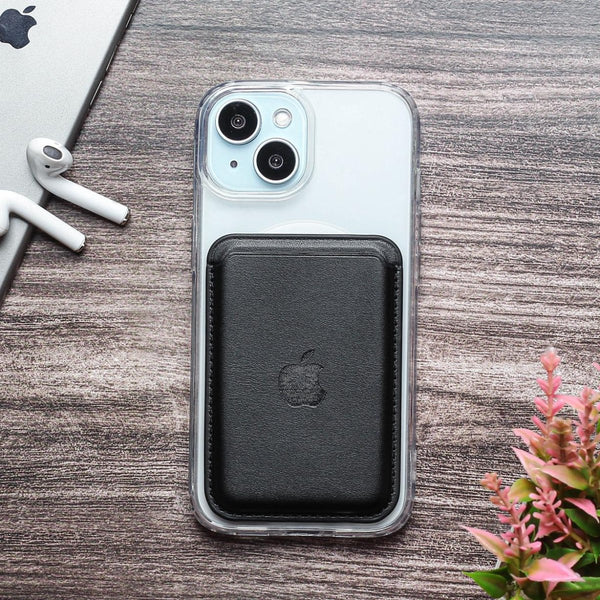 Black Wallet Case for Apple iphone - The Hatke