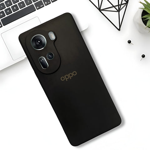 Black Candy Silicone Case for Oppo Reno 11