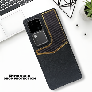 GoldAura Black Case for Vivo V30