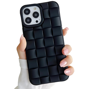 Black Grid silicone case for Apple iPhone 14 Pro Max