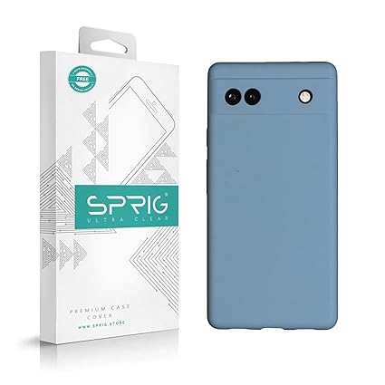 Blue Camera Original Silicone case for Google Pixel 6 - The Hatke