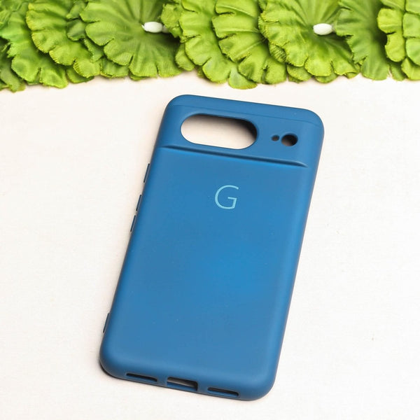 Blue Camera Original Silicone case for Google Pixel 8 - The Hatke