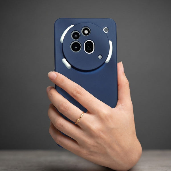 Blue Camera Original Silicone case for Nothing Phone 3a Pro - The Hatke