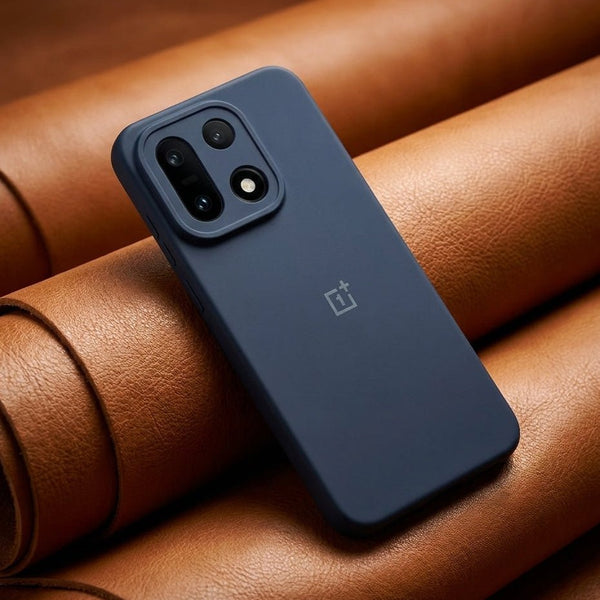 Blue Camera Original Silicone case for Oneplus 15 - The Hatke