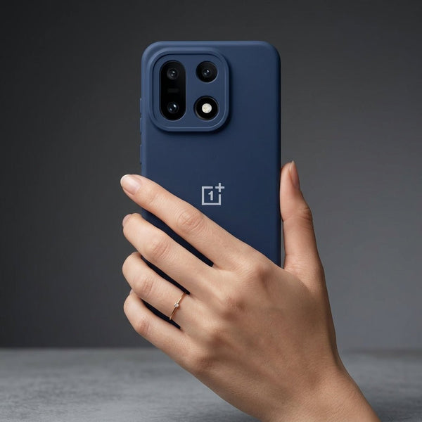 Blue Camera Original Silicone case for Oneplus 15 - The Hatke