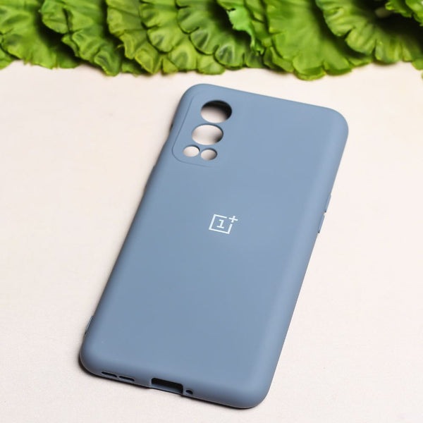 Blue Camera Original Silicone case for Oneplus Nord 2 - The Hatke