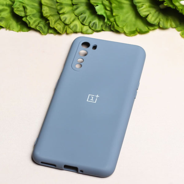 Blue Camera Original Silicone case for Oneplus Nord - The Hatke