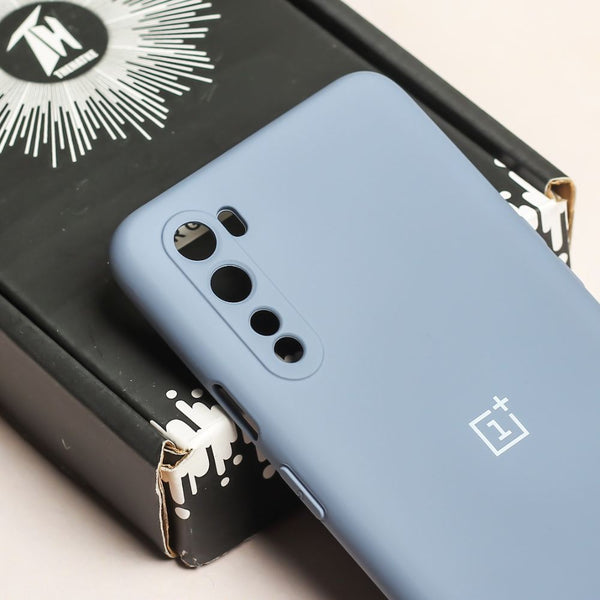 Blue Camera Original Silicone case for Oneplus Nord - The Hatke