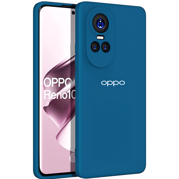 Blue Camera Original Silicone case for Oppo Reno 10 - The Hatke