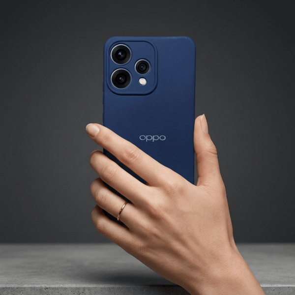 Blue Camera Original Silicone case for Oppo Reno 15 - The Hatke