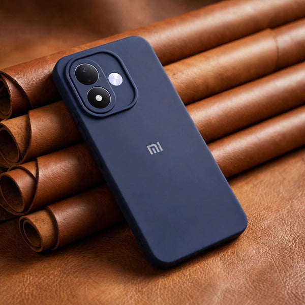 Blue Camera Original Silicone case for Redmi Note 17 - The Hatke