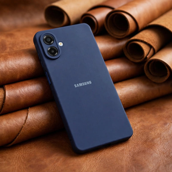Blue Camera Original Silicone case for Samsung A07 - The Hatke