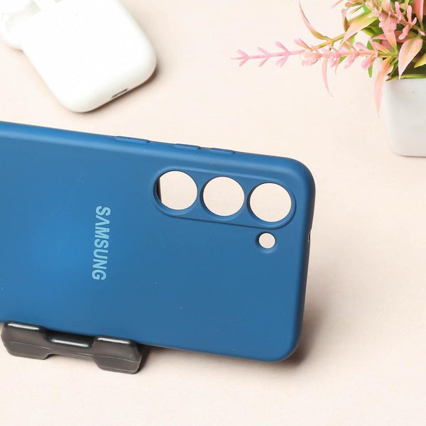Blue Camera Original Silicone case for Samsung S21 FE - The Hatke